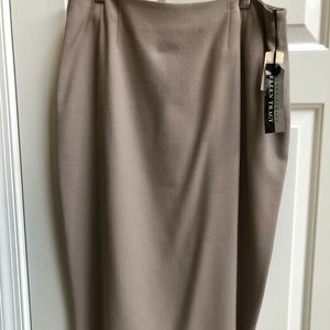 ELLEN TRACY Pencil Suit Skirt, Sz 14 NWT